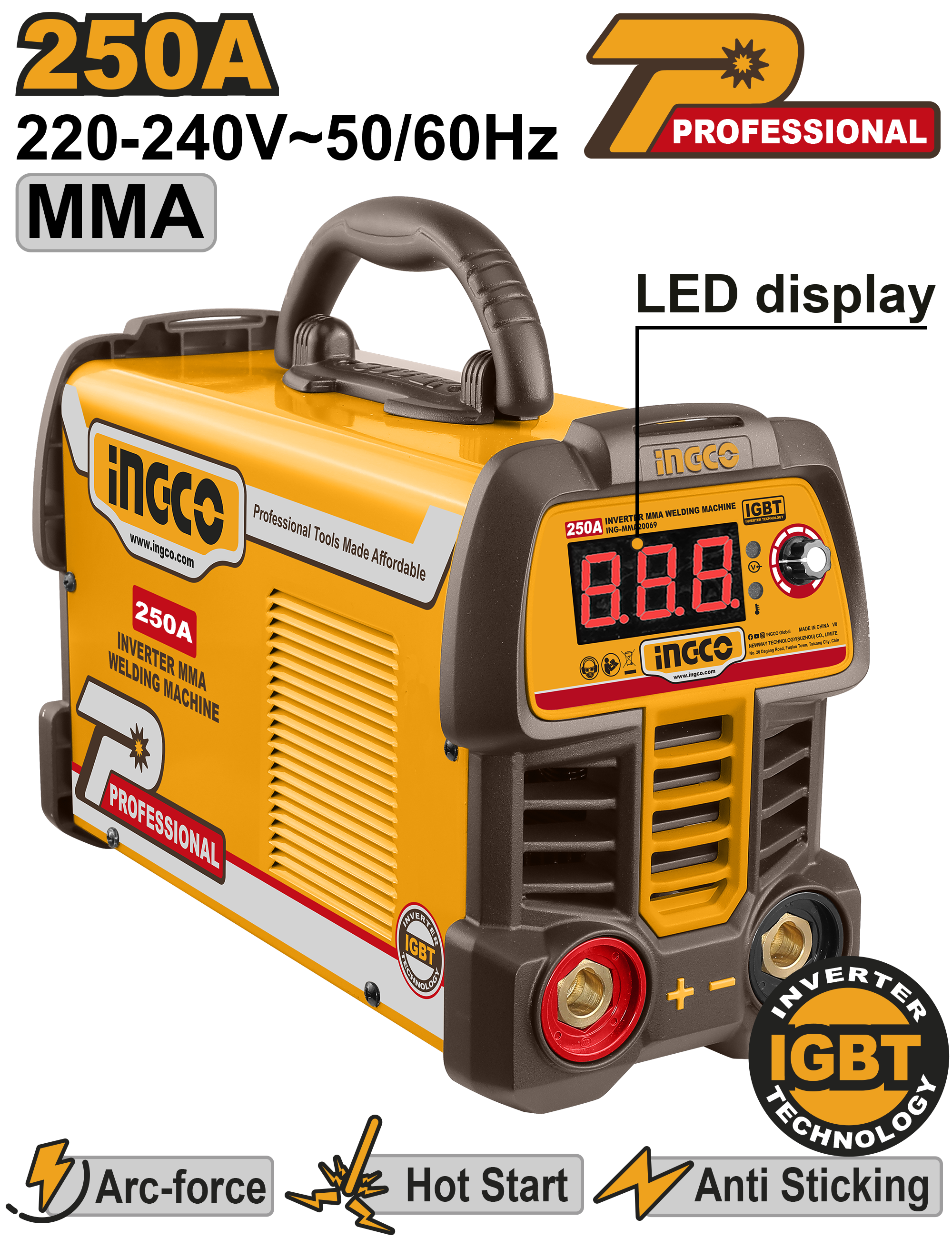 INGCO WELDING MACHINE INVERTER MMA