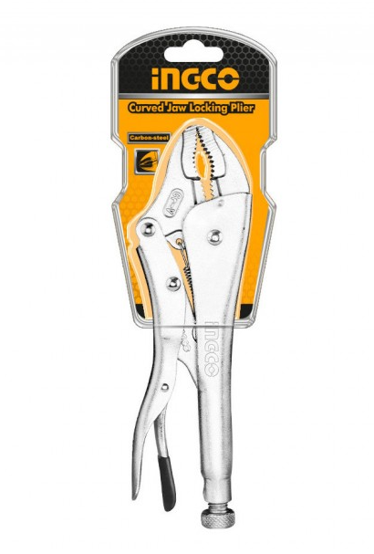 INGCO LOCKING PLIER CURVED JAW