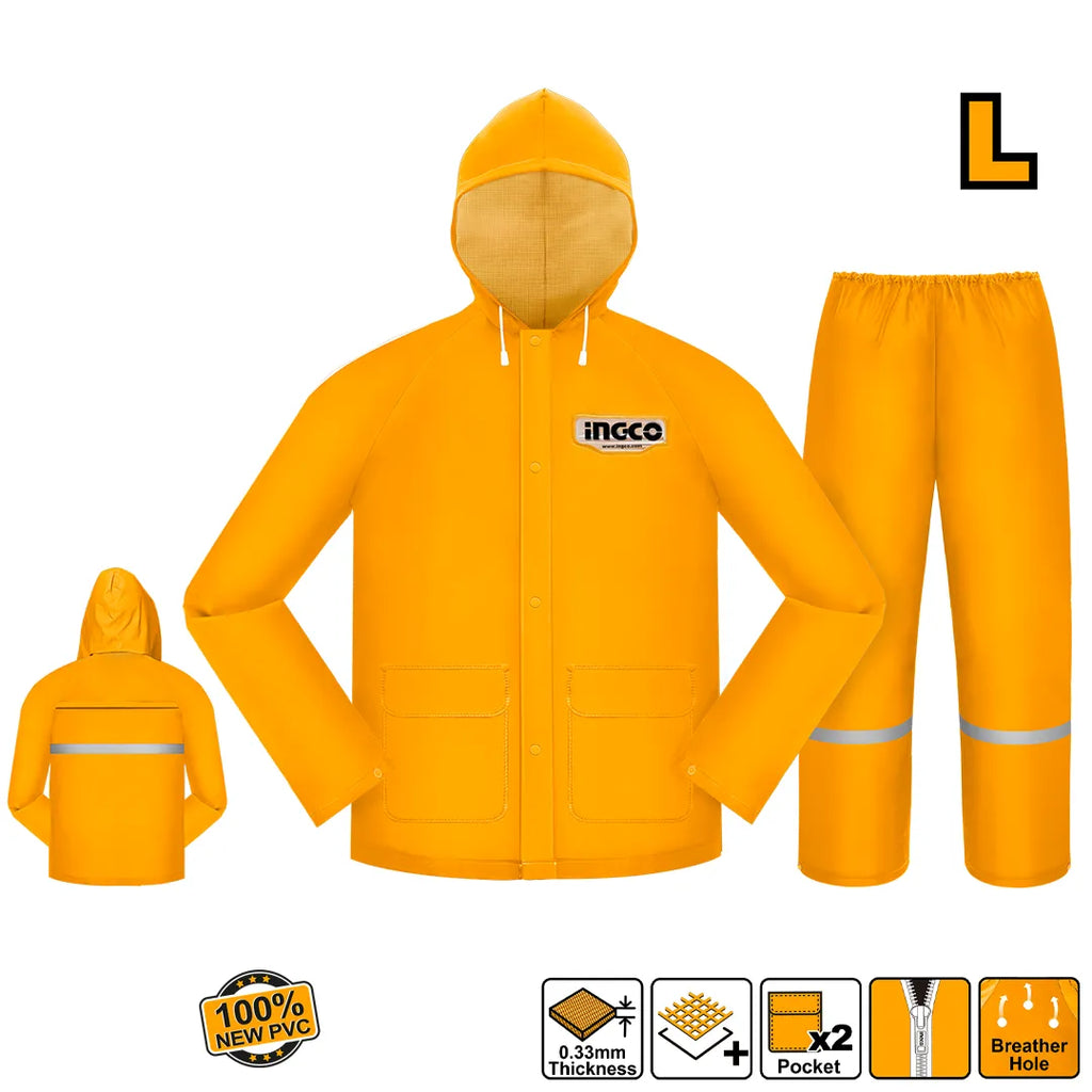 INGCO RAIN SUIT MEDIUM