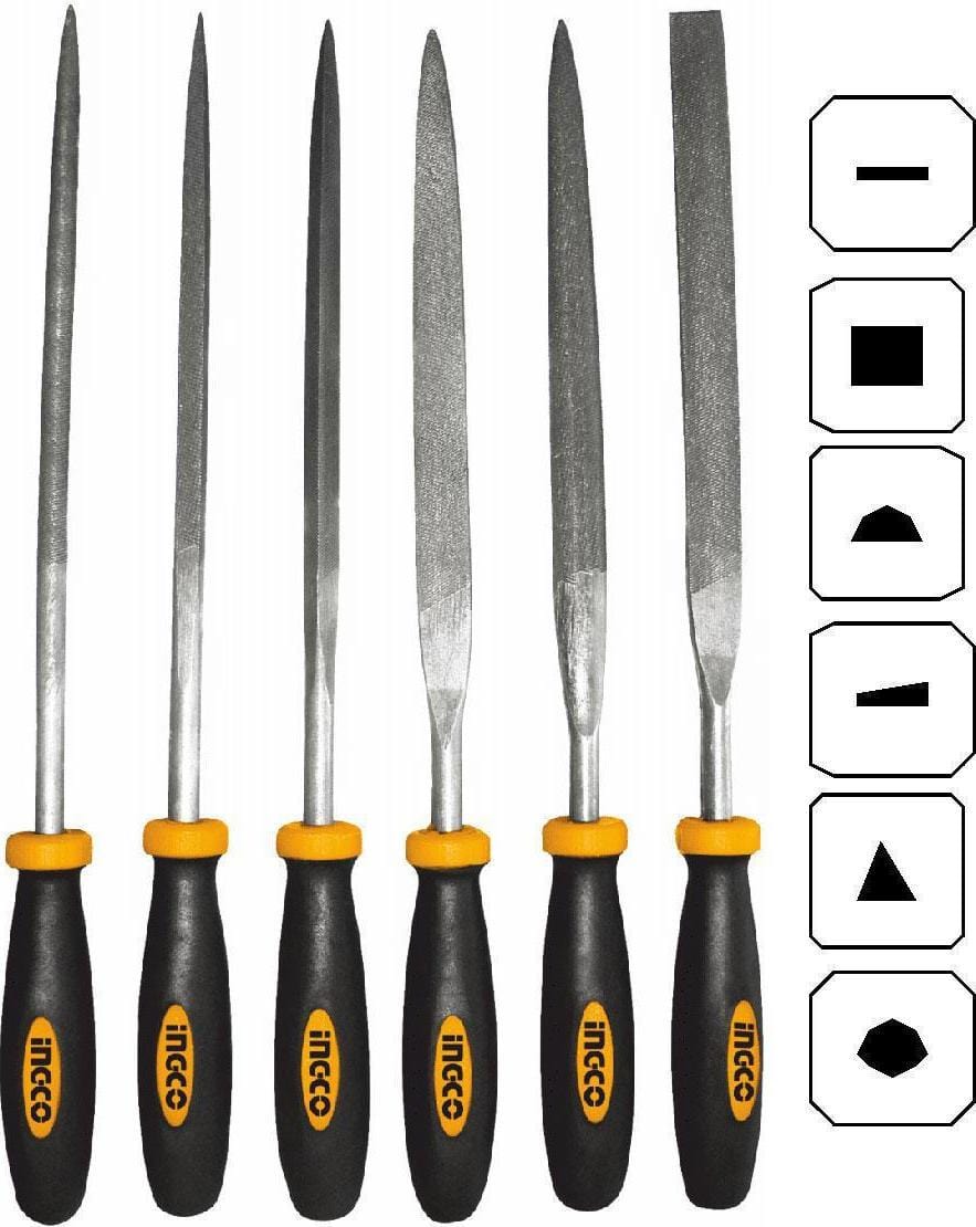 INGCO FILE SET  SET OF 6 PCS