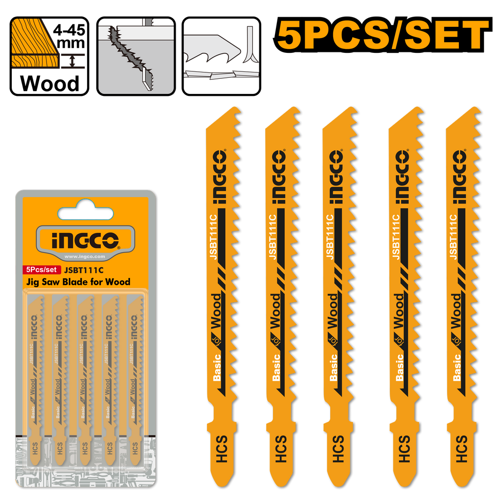 INGCO JIG SAW BLADE WOOD