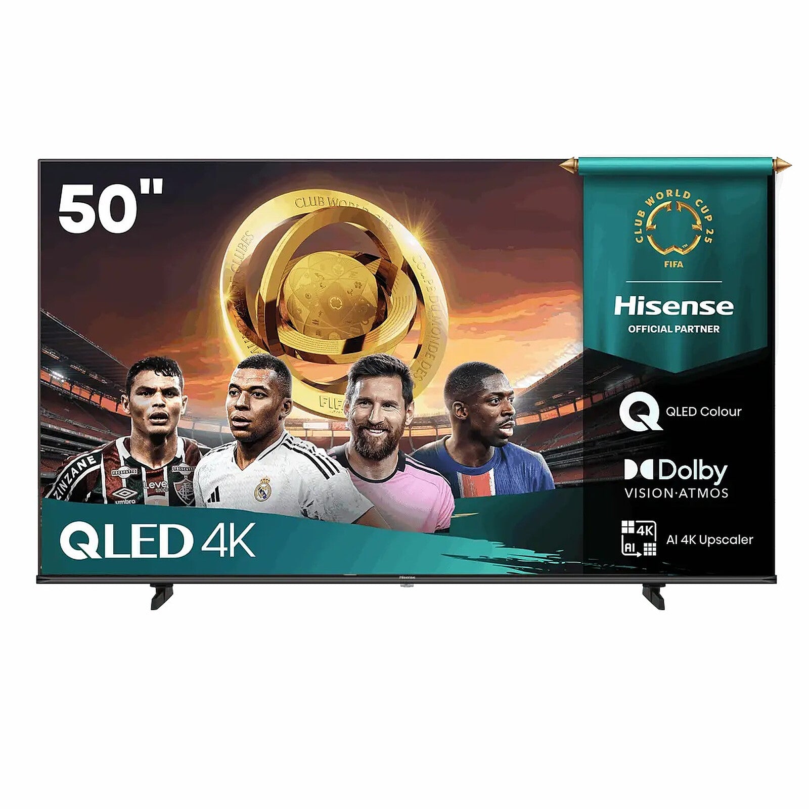 HISENSE 50INCH QLED SMART TV