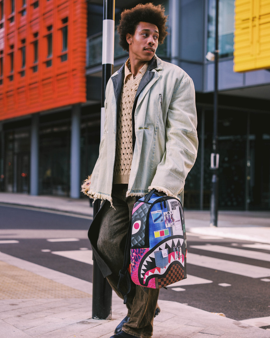 LONDON FASHION WEEK CONCEPT CREATIONS BACKPACK