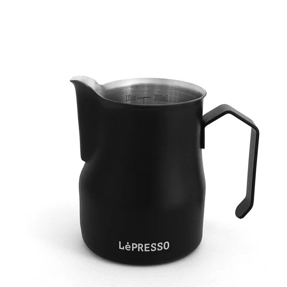 Lepresso Milk Frothing Pitcher - Black LPCFFBP0070BK