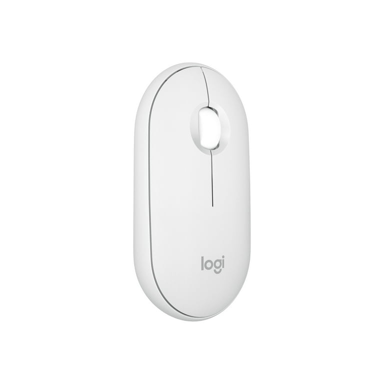 Logitech M350S Pebble 2 Bluetooth Mouse - Tonal White - DONGLELESS