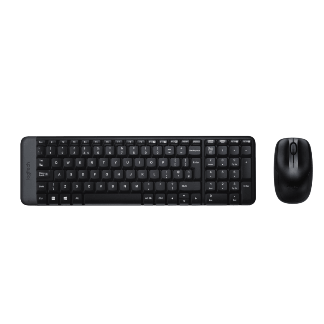 Logitech MK220 US INT'L USB Keyboard and Mouse Combo