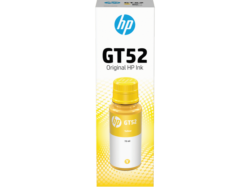 HP GT52 Yellow Original Ink Bottle