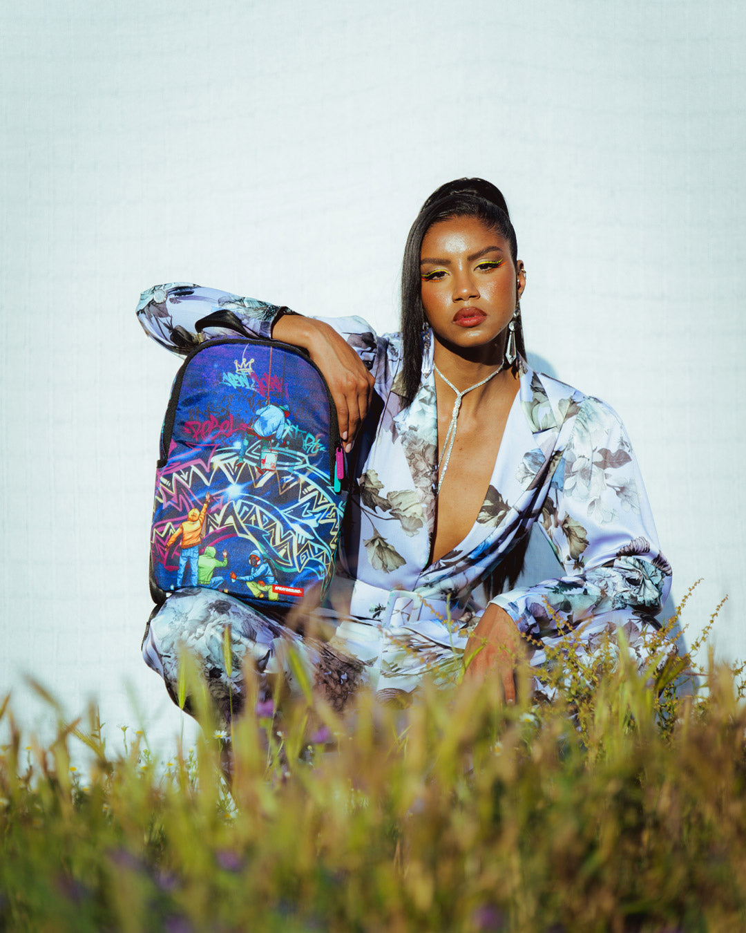 MIDNIGHT GRAFFITI ARTISTS MINI BACKPACK