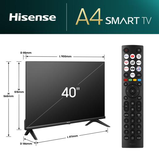 HISENSE SMART TV FULL HD  40 INCH