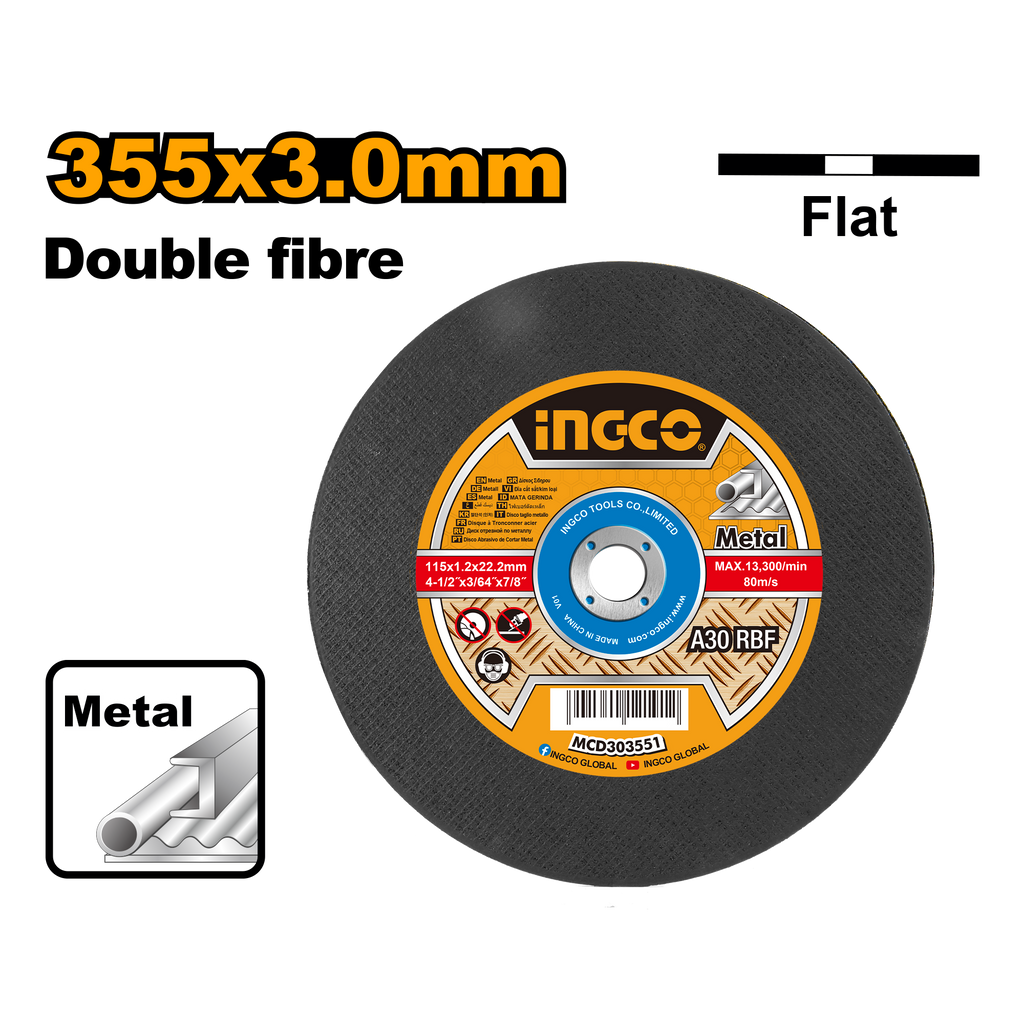 INGCO CUTTING DISC ABRASIVE METAL