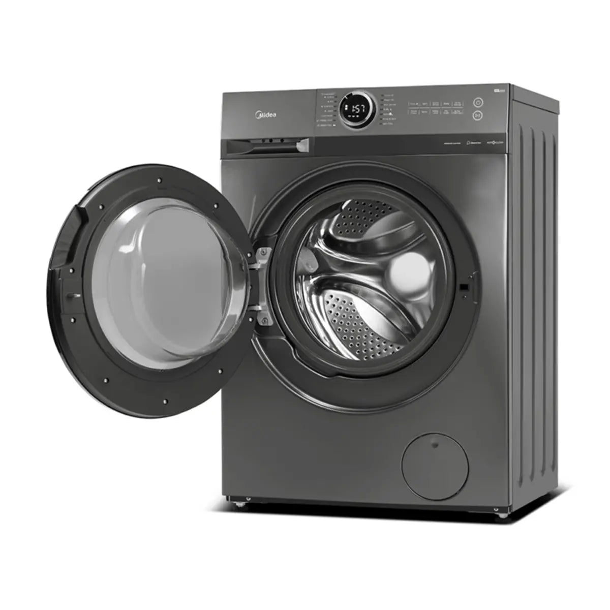 MIDEA WASHING MACHINE FRONT LOADING 8KG INVERTER WIFI TITANIUM GREY