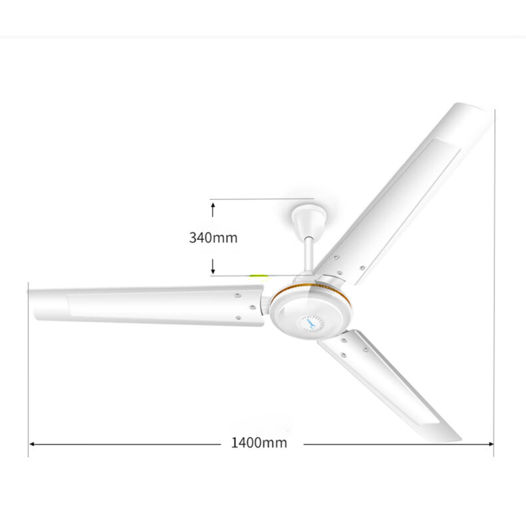 MIDEA CEILING FAN 56" WHITE