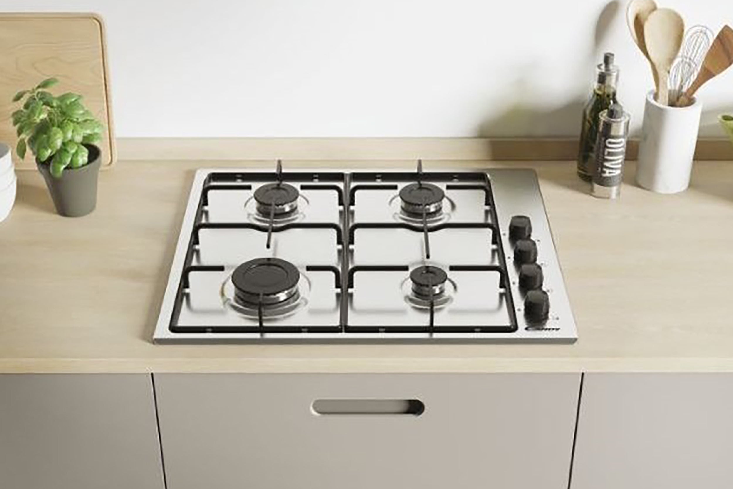 Candy Built-in Gas Hob 60cm Lateral CHW6LBX-LPG
