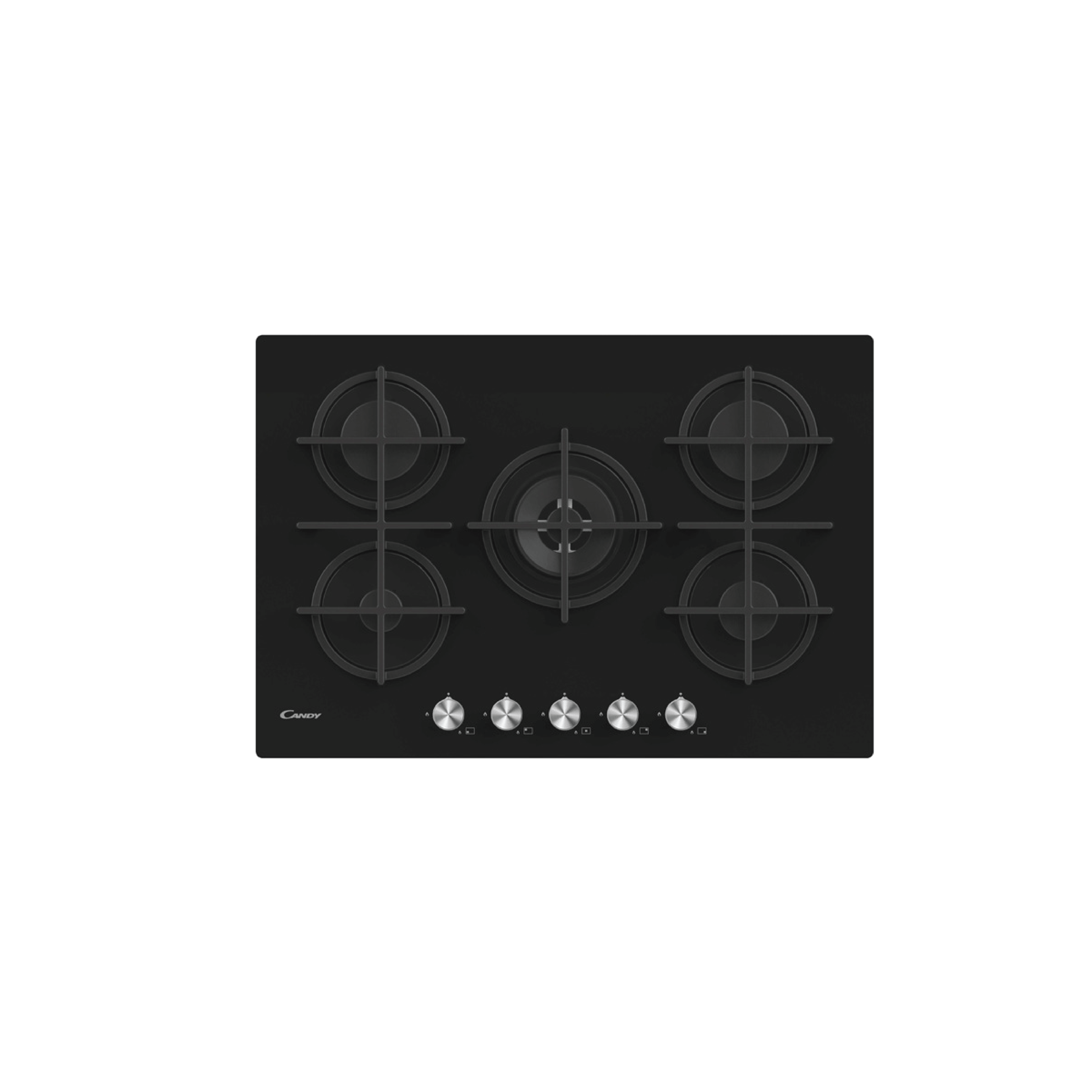 Candy 5-burner Gas Hob 75 cm CVG74WPB-MAR