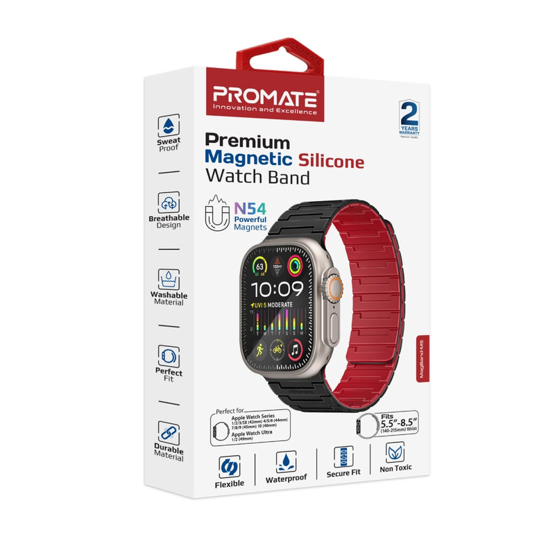 Promate Watch straps (FUSION-44XL.RED) PRO-WS-FUSION-44XL.RED