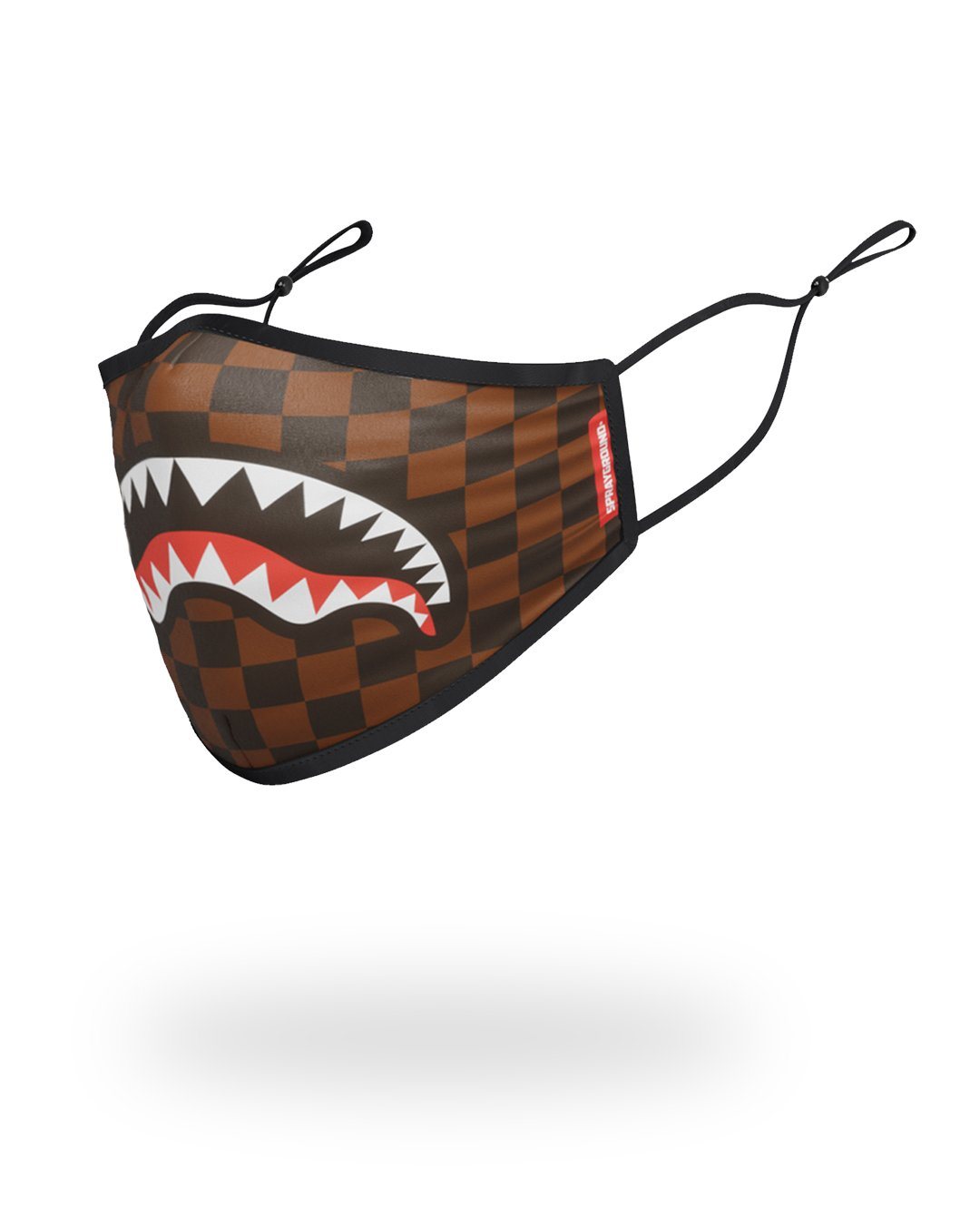 ADULT SHARKS IN PARIS (ORIGINAL) FORM FITTING FACE MASK