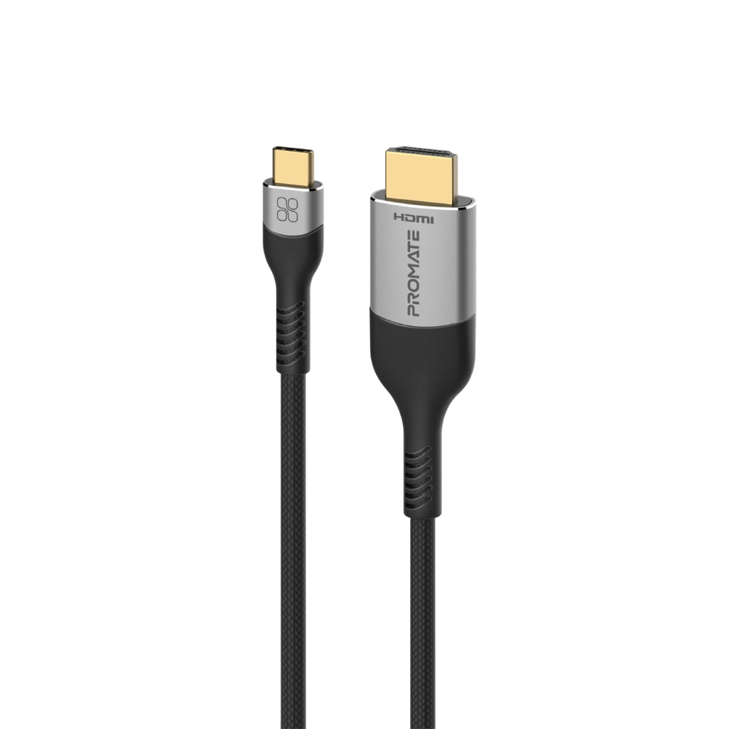 Promate 8K CrystalClarity™ USB-C to HDMI Cable (MediaCord-8K) PRO-CABLE-MediaCord-8K