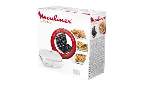 MOULINEX WAFFLE MAKER NEW WAFFLE TIME WJ170112