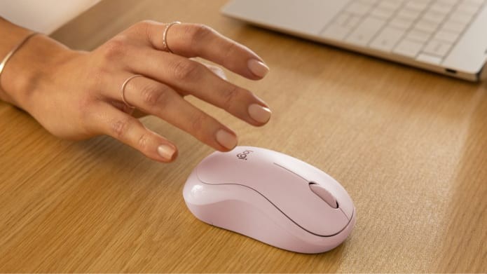 Logitech M240 Silent Bluetooth mouse - Rose