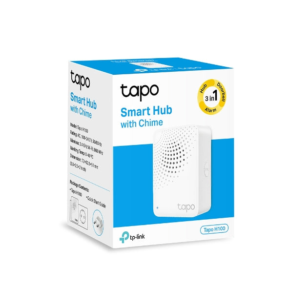 TP-Link Tapo Smart IoT Hub with Chime Tapo H100 TP-H100
