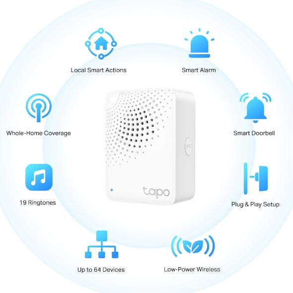 TP-Link Tapo Smart IoT Hub with Chime Tapo H100 TP-H100