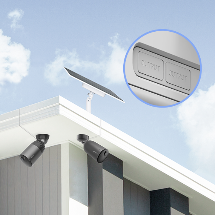 EZVIZ Solar Panel With Battery Storage 12W