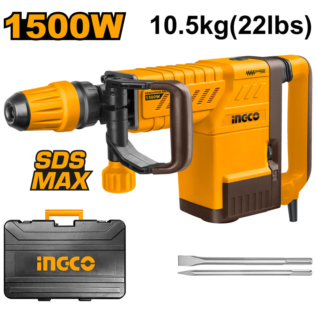INGCO DEMOLITION BREAKER SDS-MAX  1500 W PDB15006