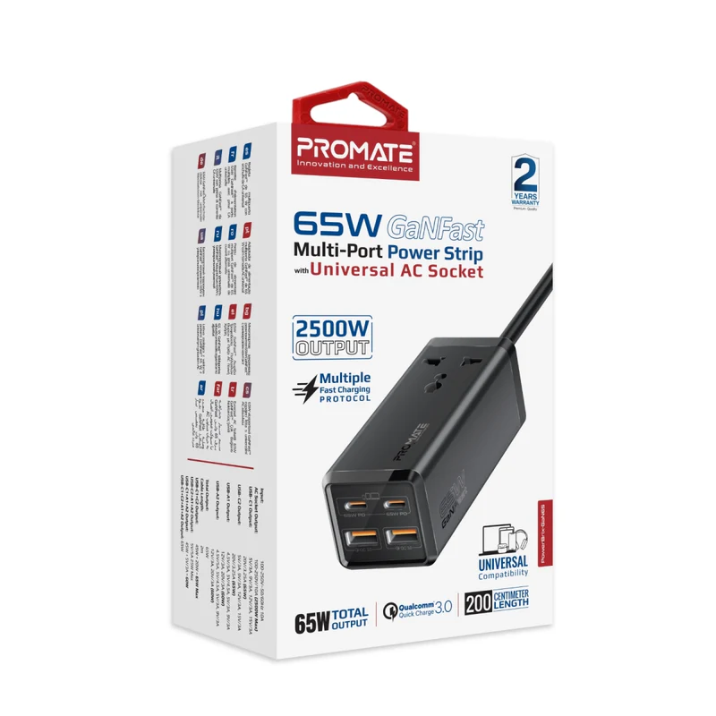 Promate POWERBRIX-GAN65 PRO-CH-POWERBRIX-GAN65