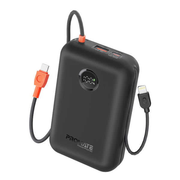 Promate Mobile Charger POWERPOD-30 BLACK PRO-CH-POWERPOD-30.BLACK