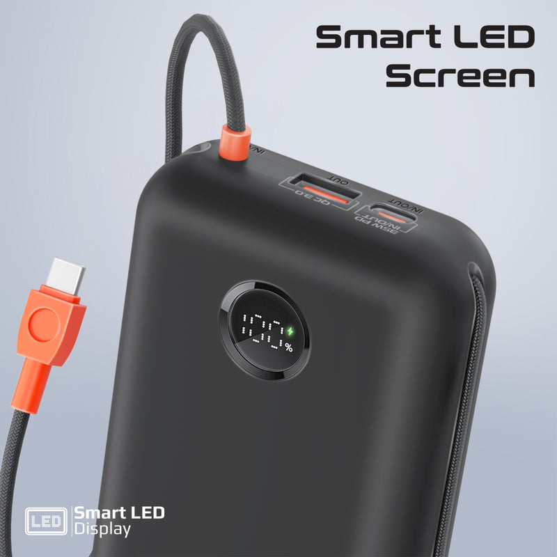 Promate Mobile Charger POWERPOD-30 BLACK PRO-CH-POWERPOD-30.BLACK