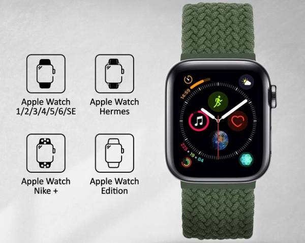 Promate Watch straps (FUSION-44XL.GREEN) PRO-WS-FUSION-44XL.GREEN