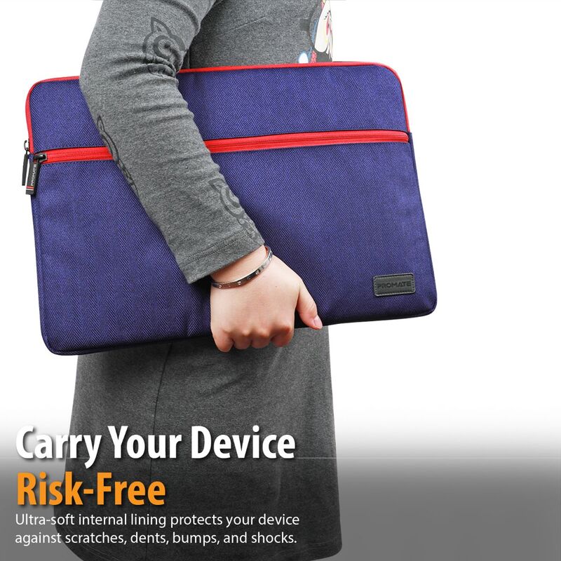 Promate Laptop Bag PORTFOLIO-L.BLUE PRO-BG-PORTFOLIO-L.BLUE