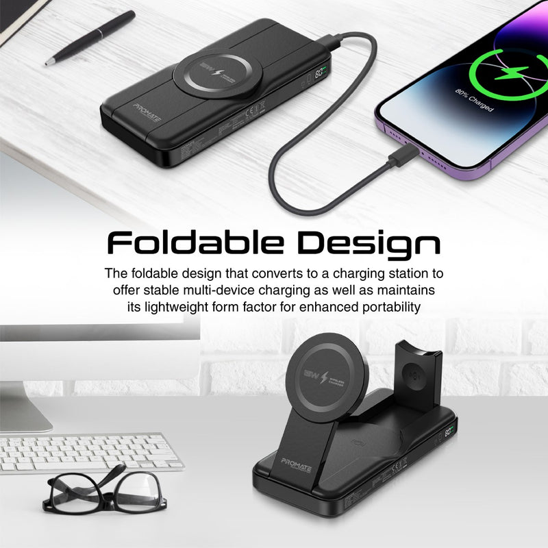 Promate Mobile Charger POWERPACK-FOLD PRO-CH-POWERPACK-FOLD