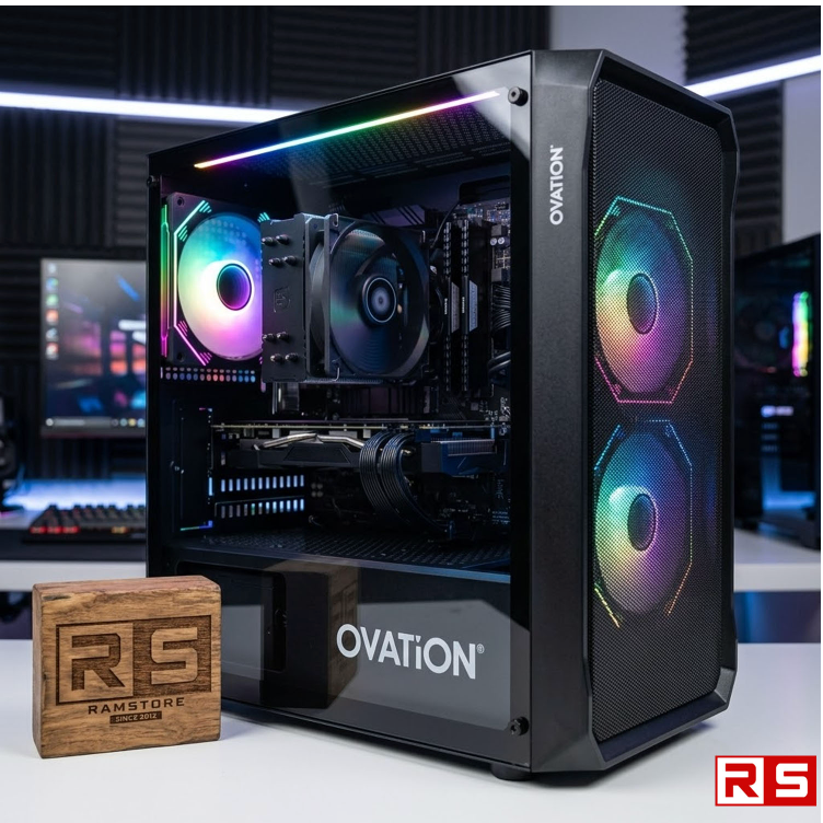 PCZ Desktop Computer Brandnew AMD Ryzen 7 5700G & ATX Hypergate