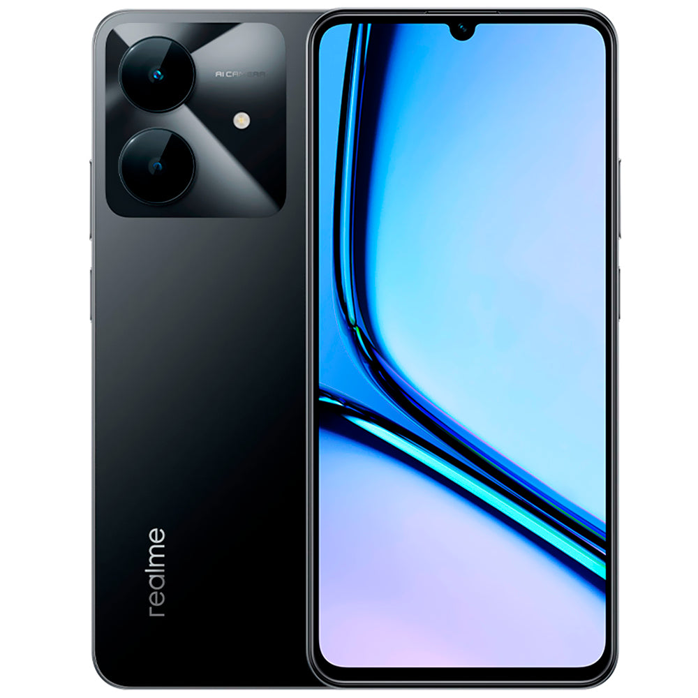 Realme Note 60x 3GB RAM 64GB Dual SIM 4G Marble Black RMX3938-3GB