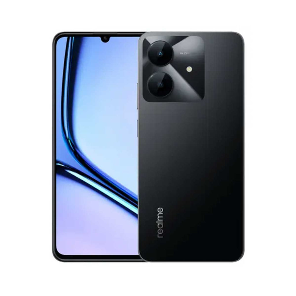 Realme Note 60x 4GB RAM 64GB Dual SIM 4G Marble Black RMX3938-4GB