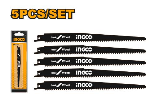 INGCO SAW BLADE RECIPROCATING FOR WOOD WITH NAIL