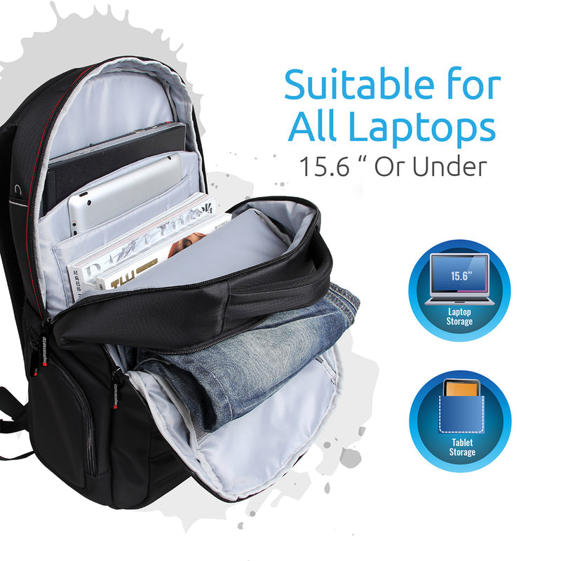 Promate Laptop Backpack (REBEL-BP) PRO-BG-REBEL-BP