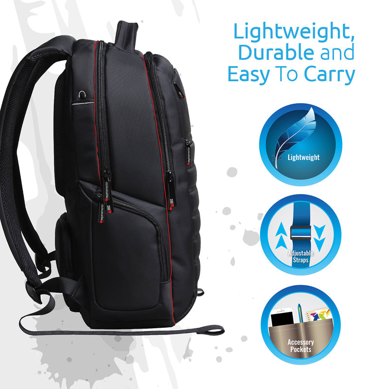 Promate Laptop Backpack (REBEL-BP) PRO-BG-REBEL-BP