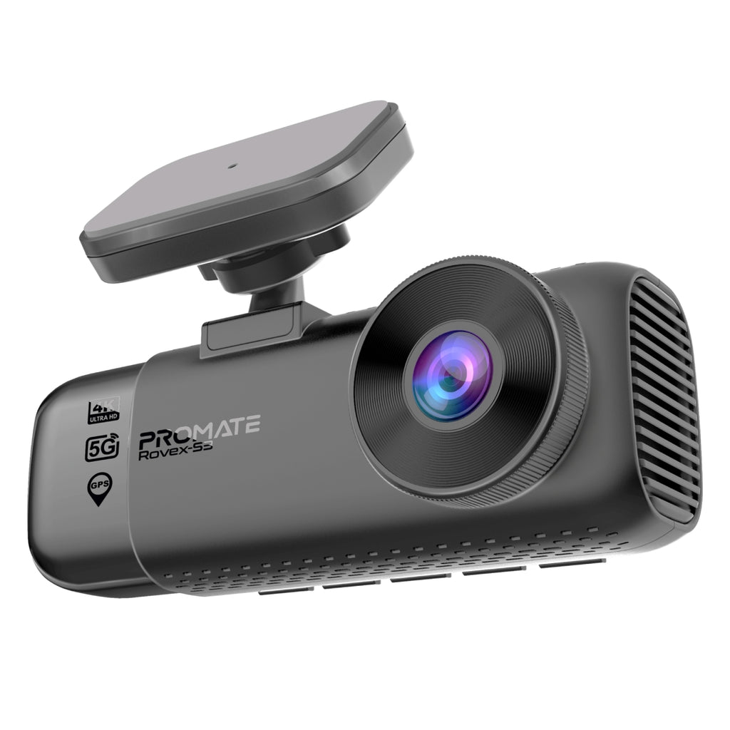PROMATE 4K Ultra HD Dash-Cam with front, cabin, rear view, AI ISP Night Vision and Parking Monitor (Rovex-S3) PRO-DASHCAM-ROVEX-S3