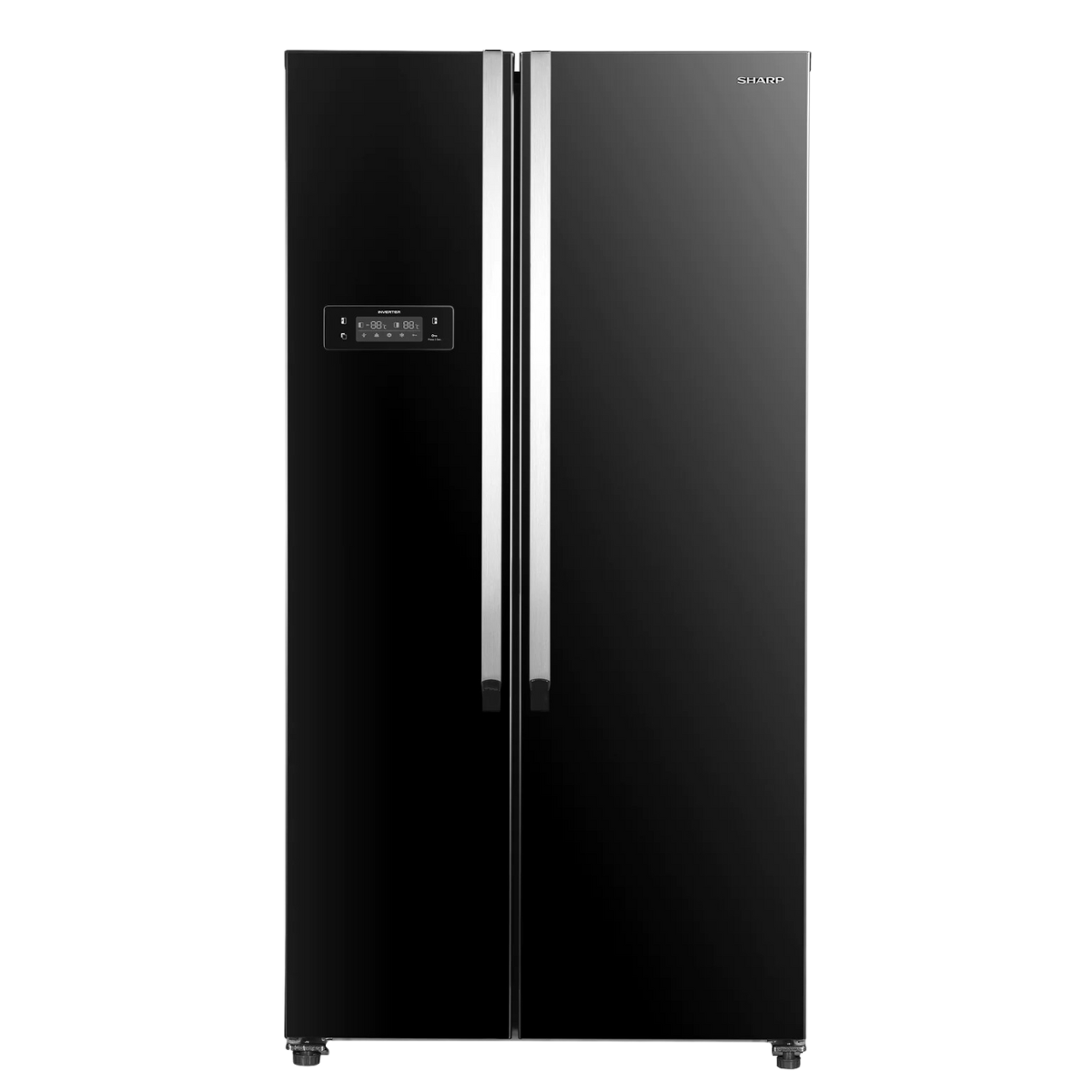 HISENSE REFRIGERATOR SIDE BY SIDE ENERGY CLASS F 508 L  BLACK
