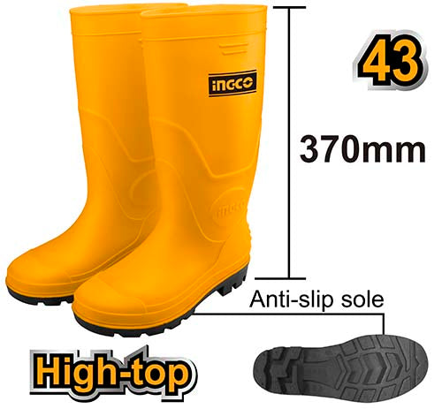 INGCO RAIN BOOTS SSH098L.43
