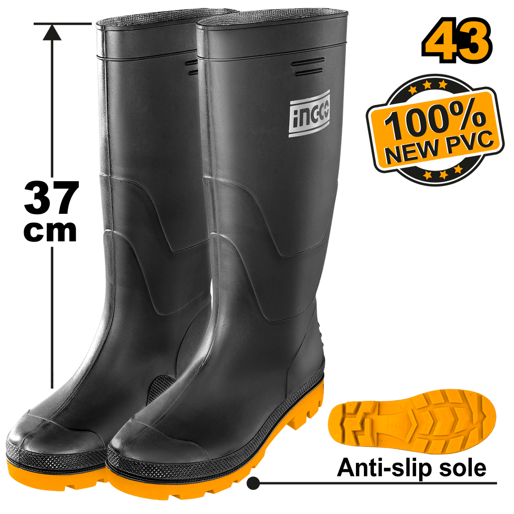 INGCO RAIN BOOTS   43