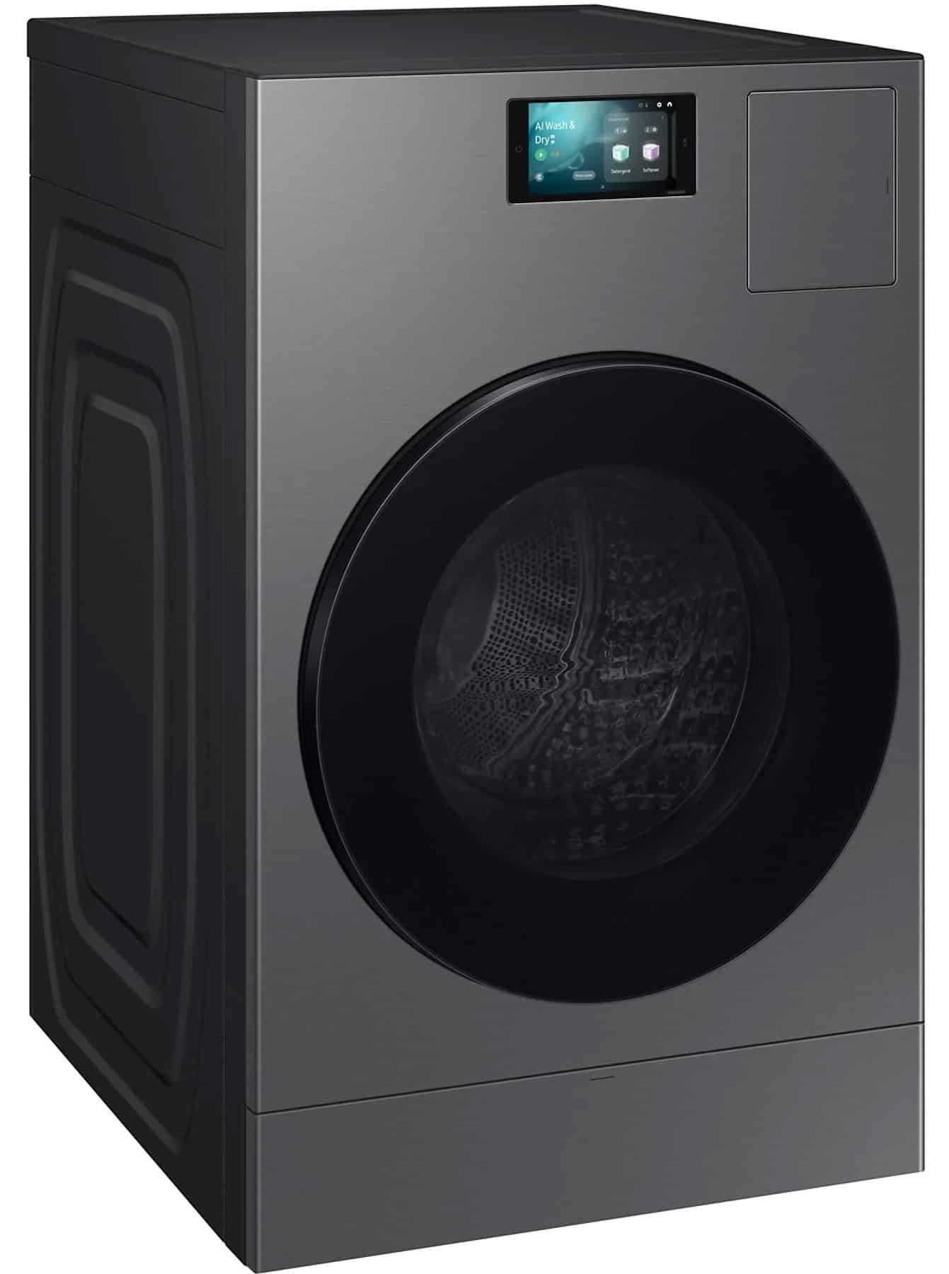 SAMSUNG WASHER 18KG/DRYER 11KG DARK SILVER STEEL WD18DB8995BZT2