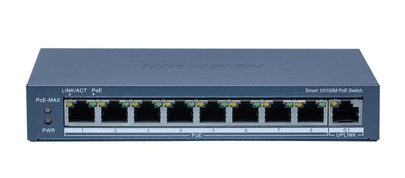 Hikvision Smart Managed 8 Port 10/100M PoE DS-3E1309P-EI/M DS-3E1309P-EI/M