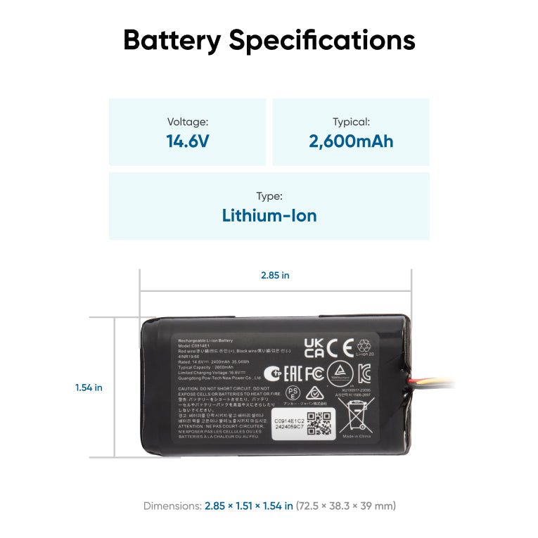 EUFY BATT PACK (X10 PRO OMNI) T29J5012