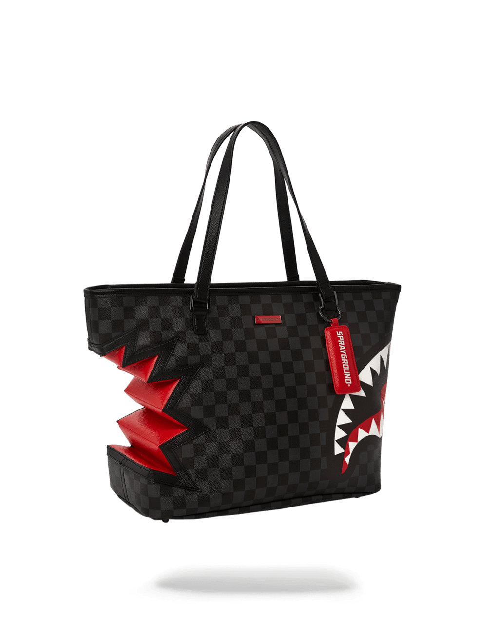 SHARK BITE SHARKS IN PARIS GRAY TOTE