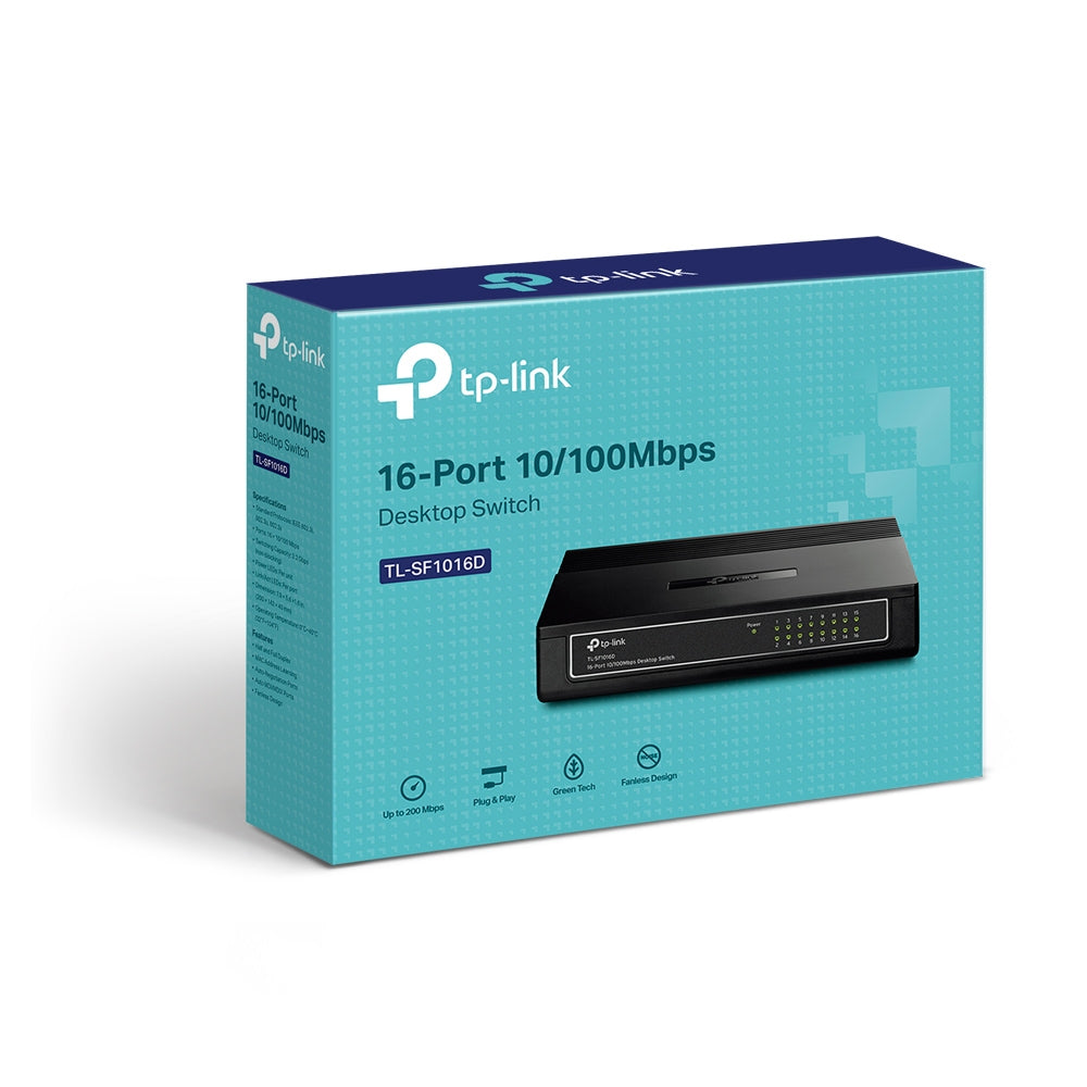 TP-Link Switch 16Port 10/100 (NS-TP-SF1016D)
