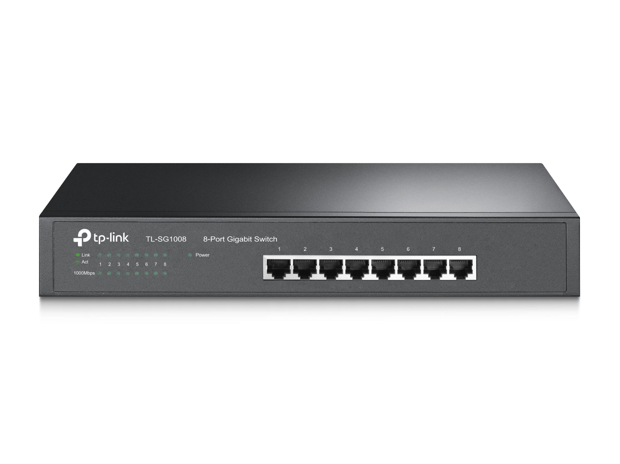 TP-Link Switch 8Port Gigabit Rackmount (SG1008) NS-TP-SG1008-Rackmount