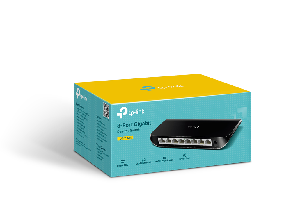TP-Link Switch 8Port Gigabit (SG1008D) NS-TP-SG1008D
